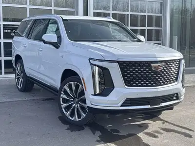 Stock #YS233496 AMVIC LICENSED DEALER The 2026 Cadillac Escalade Luxury 4WD, finished in Vibrant Whi...