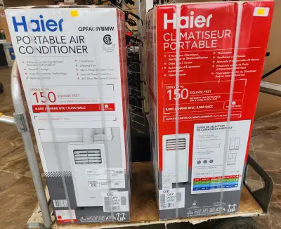 Brand New Haier Portable Air Conditioners in Box *2 Available*, View more