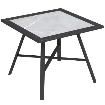 Small Outdoor Side Table, Patio Side Table with SPC Tabletop for, View more