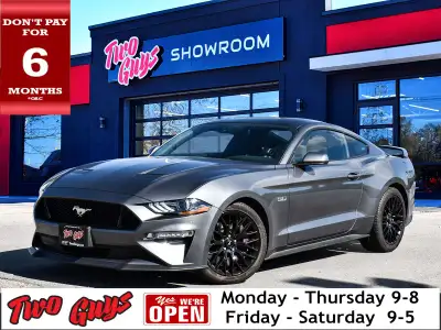 2021 Ford Mustang GT Gray Metallic *NICE 19 STAGGERRED PIRELLI TIRES*, *301A EQUIPMENT GROUP*, *FORD...