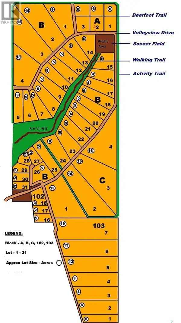 A2 Valley View Estates Longlaketon Rm No. 219, Saskatchewan in Land for Sale in Moose Jaw - Image 2