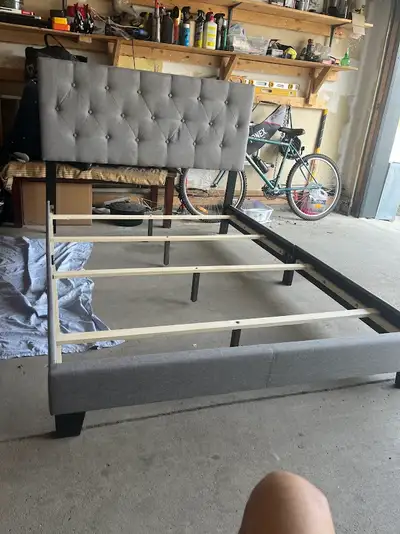 Brand new bed frame without mattress for sale, View more