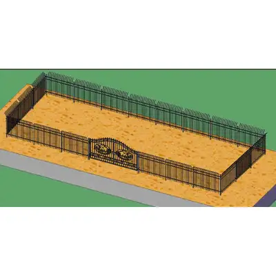 Iron Fence Kit with Driveway Gate Wholesale Price! Lowest Price Guaranteed Across Canada Get your Ir...