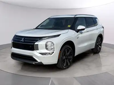 Introducing the 2026 Mitsubishi Outlander Plug-In Hybrid GT S-AWC in a stunning White Diamond Premiu...