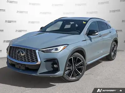 This INFINITI QX55 has a powerful Intercooled Turbo Premium Unleaded I-4 2.0 L/120 engine powering t...