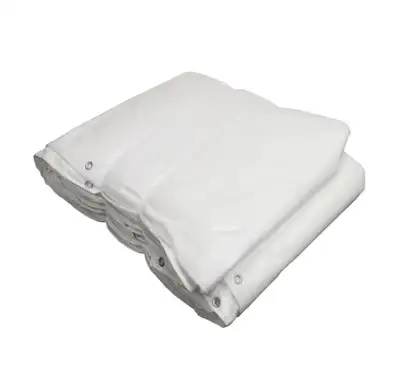NEW 10X10 FT/10X20 FT WHITE INSULATED TARP FOR STORAGE BUILDING, View more