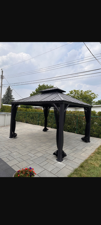 Black Gazebo 12 x 14, View more