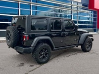 One Owner, Black 2023 Jeep Wrangler Willys 4X4, 8-Speed Automatic, Powerful Yet Fuel Efficient 2.0L... (image 5)