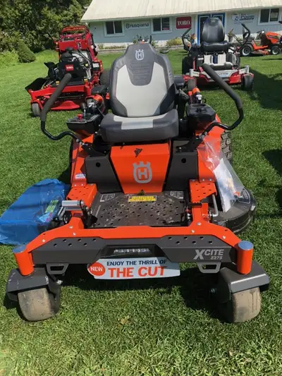 Husqvarna Xcite™ Z375 54" Zero-Turn Lawn Mowers Go from exhausting to exciting! Husqvarna Xcite™ zer...