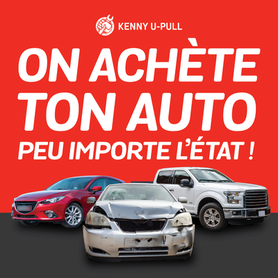 Nous achetons tous les véhicules n’importe la condition… Oui, n'importe quelle voiture !! Appelez ma...