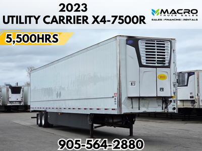 Welcome to Macro Truck Sales! 2023 Utility Carrier X4-7500R Reefer **Air Tire Inflation** 5,540 Hour...