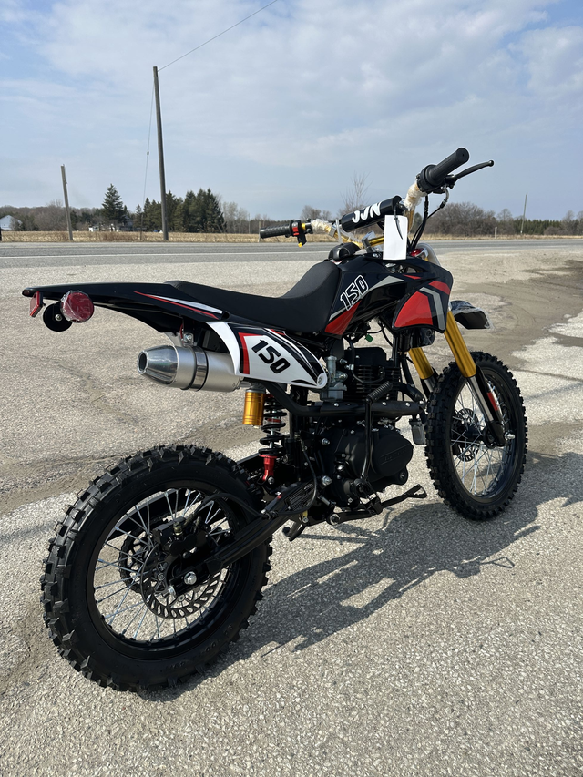 SBZ 150cc DirtBike 5-Speed Manual – Lifan Engine – New in Dirt Bikes & Motocross in Mississauga / Peel Region - Image 6