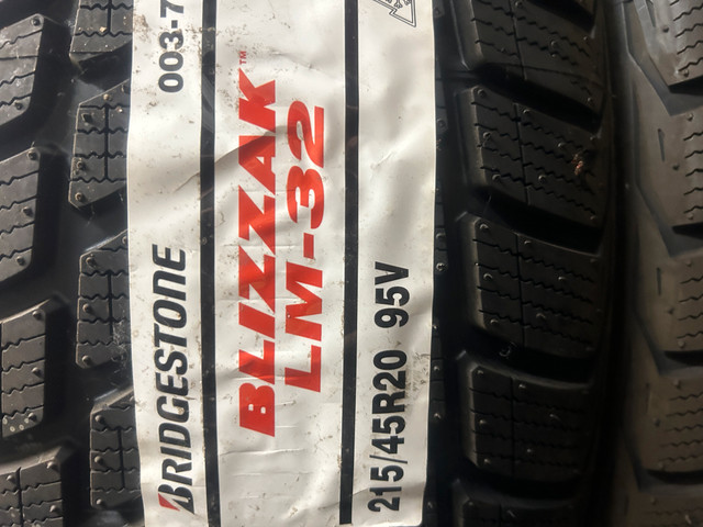 4 Brand New Bridgestone Blizzak LM-32 215/45R20 $120 REBATE in Tires & Rims in Ottawa