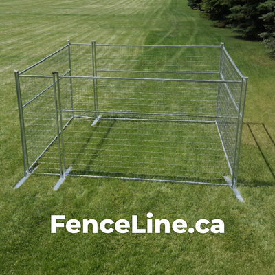 Dog Run Fence Kit – Heavy-Duty – Custom Configurations Available, View more