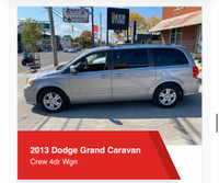 2013 Dodge Caravan Crew