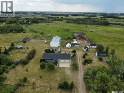 Discover 55.92 acres of opportunity on pavement just minutes from Saskatoon. This well-located prope...