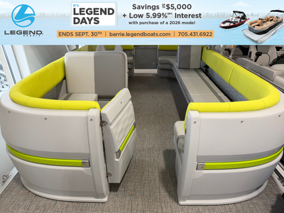 Check out our 2025 Legend 21 Halo 360 Atomic powered by a Mercury 40 ELPT CT 4S. This is a Specials...