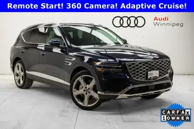 This Genesis GV80 boasts a Twin Turbo Premium Unleaded V-6 3.5 L/212 engine powering this Automatic...
