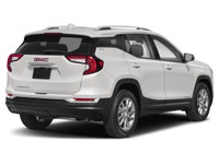 Introducing the 2022 GMC Terrain SLT in a sophisticated white finish, equipped with All-Wheel Drive... (image 1)