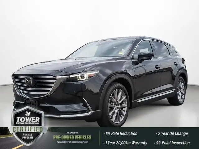 2022 Mazda CX-9 GT | 7-Passenger Seating | Power Sunroof