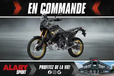 Alary Sport Cette MOTOCYCLETTE YAMAHA TÉNÉRÉ 700 WORLD RAID 2026 est disponible DÈS MAINTENANT! Cont...