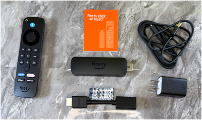 Amazon Fire TV Stick 4K Select (newest model), with Alexa Voice, View more