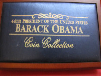 Obama Coin and Collection Box