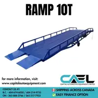 Brand new heavy duty steel loading dock ramp forklift ramp (10T)