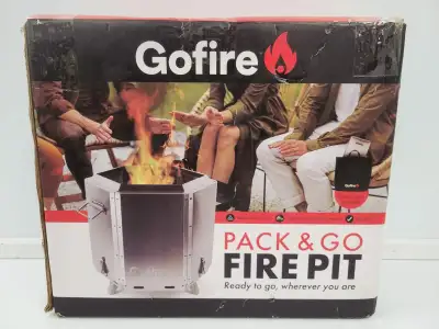 (90079-4) Go Fire 32896CA Pack & Go Fire Pit, View more