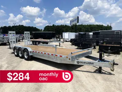 Canada Trailers Galvanized Equipment Hauler Trailer 22,680 lbs. GVWR is $13,645.00 or $272.87/month!...