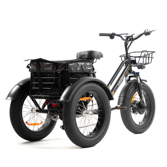 New Meigi Zeus Fat Tire Electric Trike Free Shipping Warranty in eBike in Ottawa - Image 2