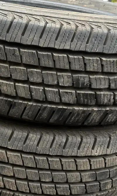 Brand. KUMHO size. 225-65-17 good condition all season tires please contact me at 16476407817