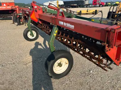 Welcome to Jeff Vanleer Farm Equipment 16 ft transport brillion packer. Good shape. For any question...