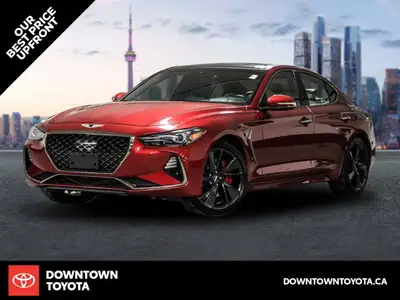 Mint 2019 Genesis G70 3.3T Sport | 42k KM | 2 Sets of Rims!Step into luxury and performance with thi...