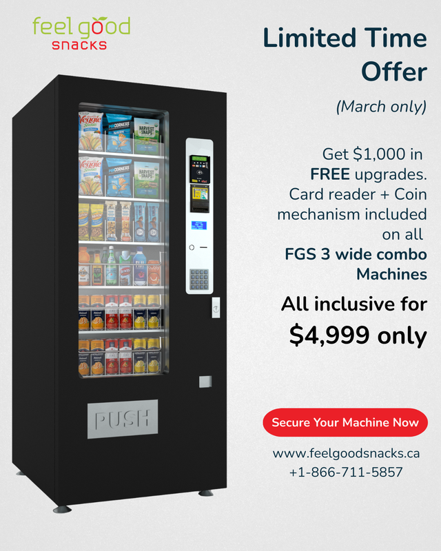 Vending Machine for Sale – 3 Wide Combo $4,999 (Card + Coin) in Other Business & Industrial in Barrie - Image 2