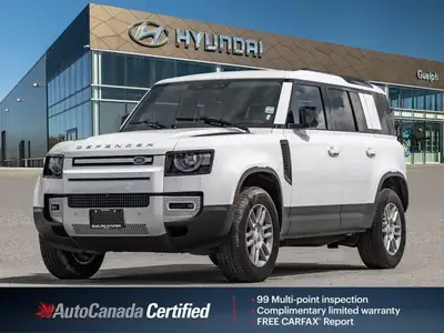 2025 Land Rover Defender S AWD | LOW KM | MERIDIAN SOUND | LOADED The 2025 Land Rover Defender S AWD...
