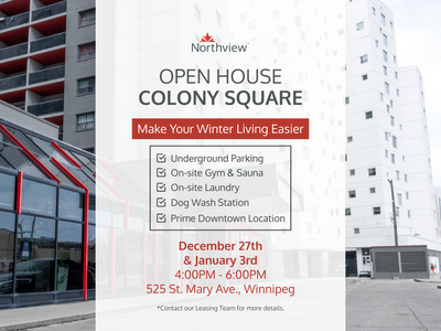 Looking for a home that makes winter stress-free? Join us for Open House on December 27th & January...