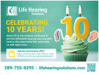 10 Years Celebration --Hearing Aids Promotion for the community