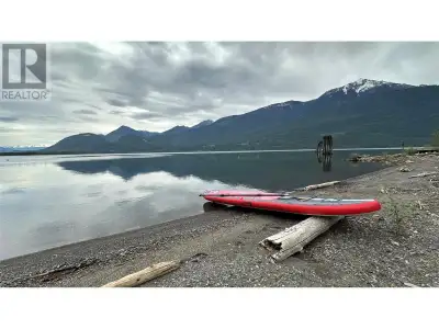 Spectacular Waterfront Property in Lardeau, BC! Discover a unique opportunity to own a private water...