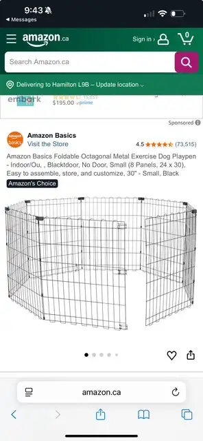 Dog playpen fence, View more
