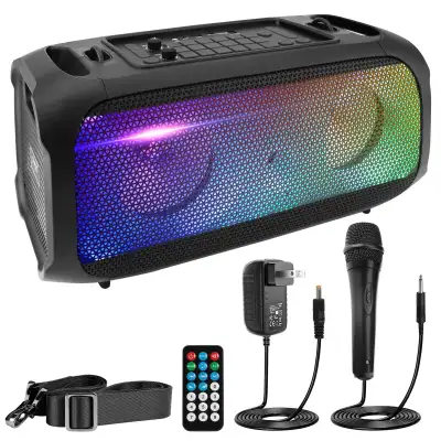 BRAND NEW - Wireless Portable Bluetooth Boombox Speaker Pyle..., View more