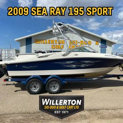 Pre-Owned 2009 Sea Ray 195 Sport Regular $24,999 + GST & DOC FEE Sale $20,499 + GST & DOC FEE Model...