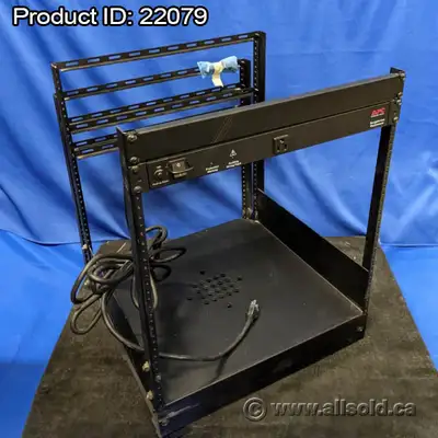 Multi post width server rack means you can fit an even larger variety of servers and power onto this...