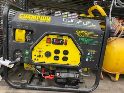 Champion 3000W Dual Fuel Portable Generator, View more