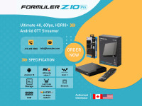 Formuler Z10 Pro Android 10 with Bonus HDMI Cable