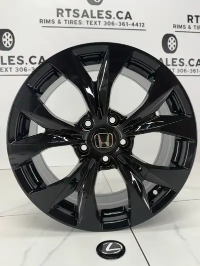 Set of 4 NEW 17 inch Replika Rims FITS: HONDA, ACURA, CL, TL, CSX, ILX, INTEGRA, MDX, RDX, TLX, TSX,...