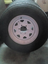16inch TRAILER WHEELS  235/80/16 tires NEW