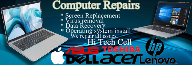 LAPTOP, Macbook,HOUSING,HINGES, LCD & MAINBORAD, VIDEO GAMES FIX in Laptops in Mississauga / Peel Region