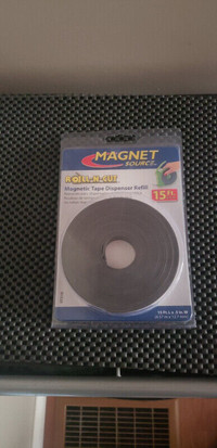 Magnetic Tape, 15 Feet Magnet Tape Roll (1/2'' Wide x 15 ft Long