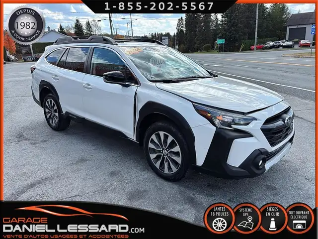Subaru Outback XT LIMITED AWD CUIR TOIT GPS MAG 18" EYESIGHT 202 in Cars & Trucks in St-Georges-de-Beauce - Image 9